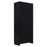 Klinte Storage Closet - Black - Set of 2