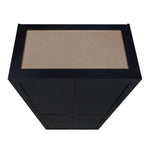 Klinte Storage Closet - Black - Set of 2