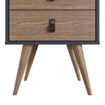 Torsted Nightstand - Blue/Nature - Set of 2