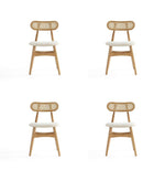 Oliver Dining Chair - Nature/Oatmeal - Set of 4