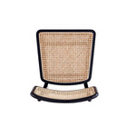 Stensby Dining Chair - Black/Natural Cane - Set of 4