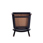 Stensby Dining Chair - Black/Natural Cane - Set of 4