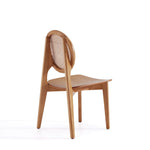 Koldby Round Dining Chair - Nature Cane - Set of 4