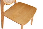Koldby Round Dining Chair - Nature Cane - Set of 4