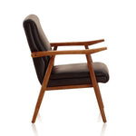 Ouidah Loveseat and Armchair Set - Black
