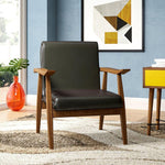 Ouidah Loveseat and Armchair Set - Black