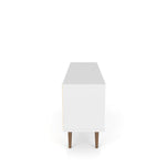Lekedi 53" TV Stand - White/3D Brown Print