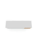 Lekedi 53" TV Stand - White/3D Brown Print
