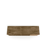 Lekedi 53" TV Stand - Rustic Brown/3D Brown Print