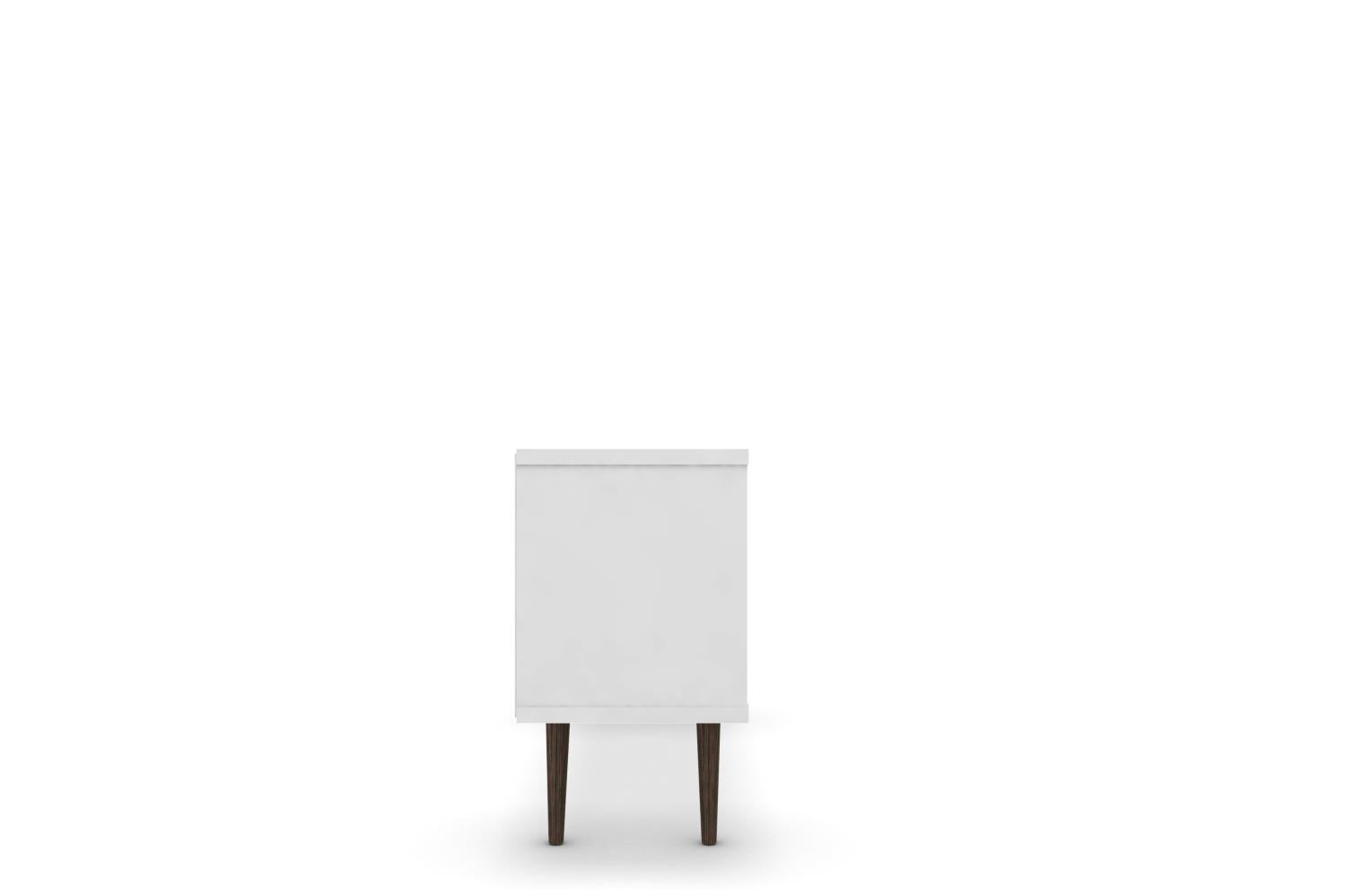 Lekedi 53" TV Stand - White/Aqua Blue