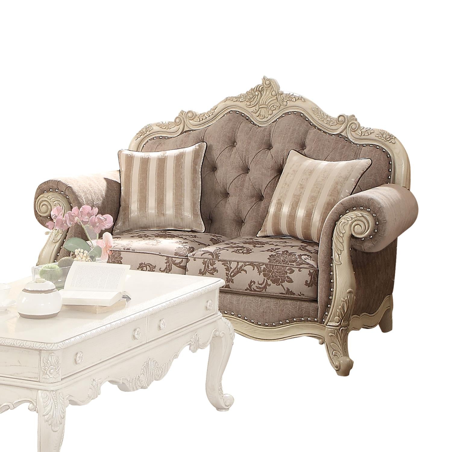 Vera Accent Chair - Antique White