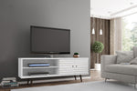 Lekedi 63" TV Stand - White