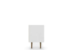 Lekedi 71" TV Stand - White/3D Brown Print