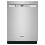 Maytag 24" Fingerprint Resistant Stainless Steel dishwasher with Dual Power filtration (50 dBA) - MDB4949SKZ