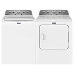 Maytag White Top-Load Washer (5.2 cu. ft.) & Electric Dryer (7.0 cu. ft.) - MVW5035MW/YMED5030MW