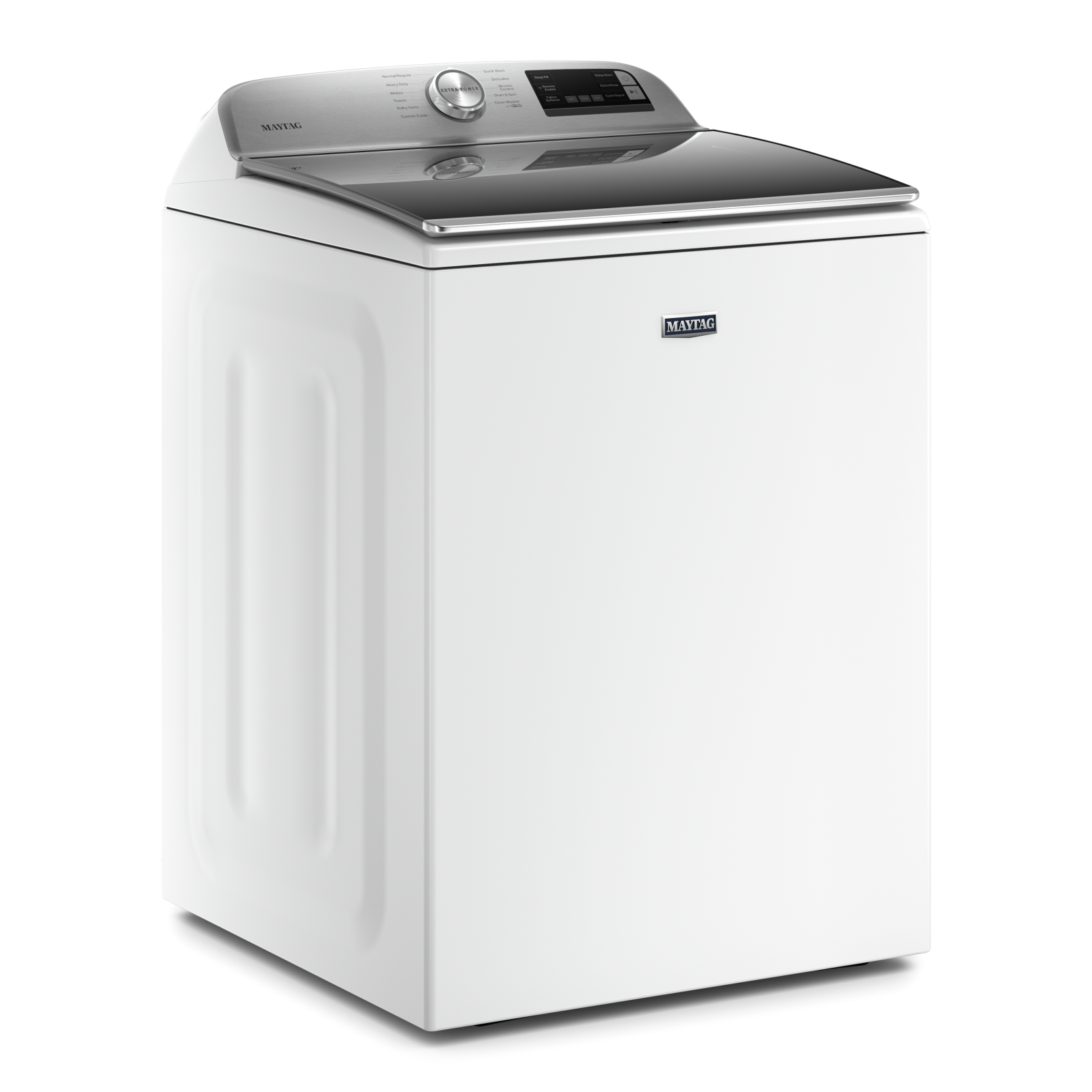 Maytag White Smart Top Load Washer (5.4 cu.ft.) - MVW6230HW