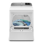 Maytag White Smart Electric Dryer (7.4 Cu.Ft.) - YMED6230HW