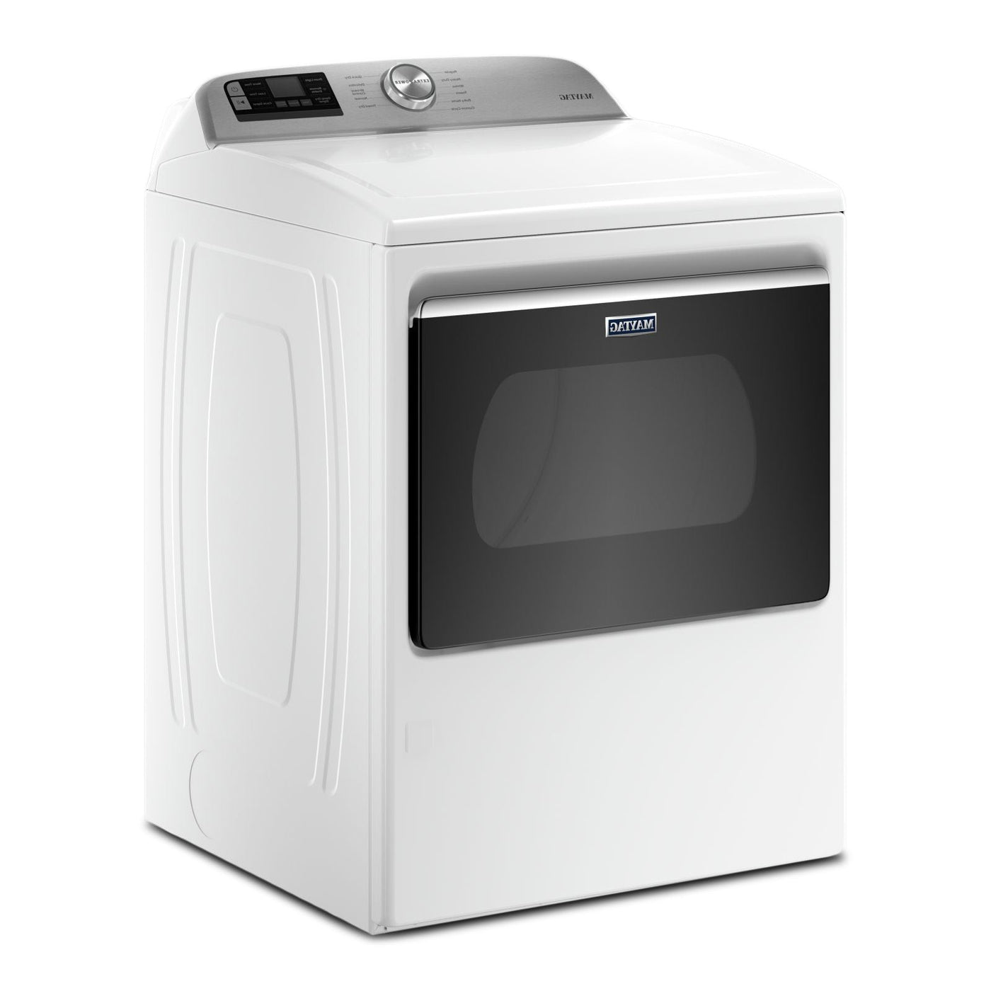 Maytag White Smart Gas Dryer (7.4 cu.ft.) - MGD6230HW