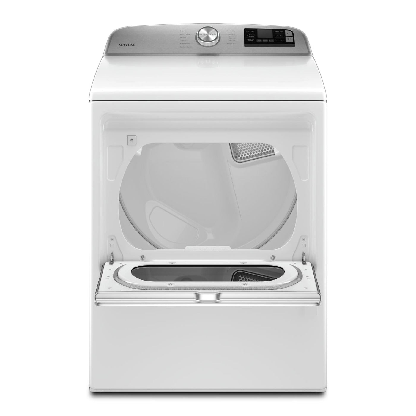 Maytag White Smart Gas Dryer (7.4 cu.ft.) - MGD6230HW