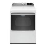 Maytag White Smart Gas Dryer (7.4 cu.ft.) - MGD6230HW
