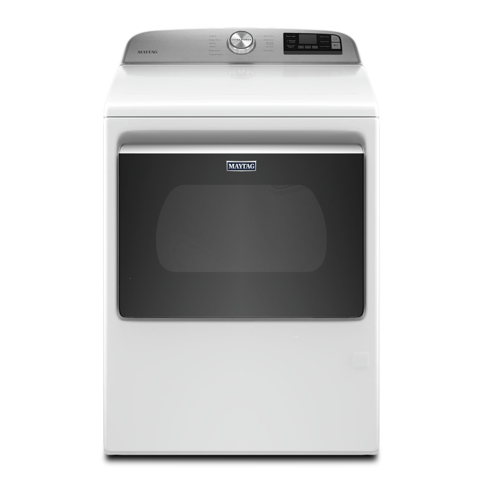 Maytag White Smart Gas Dryer (7.4 cu.ft.) - MGD6230HW