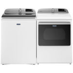 Maytag White Top-Load Washer (5.4 cu. ft.) & Electric Dryer (7.4 cu. ft.) - MVW6230HW/YMED6230HW