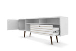 Lekedi 71" TV Stand - White