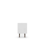 Lekedi 71" TV Stand - White/Aqua Blue