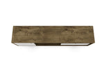 Lekedi 71" TV Stand - Rustic Brown/White