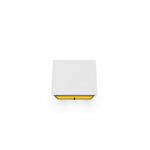 Lekedi I Night Table - White/Yellow