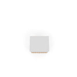 Lekedi I Night Table - White/3D Brown Print
