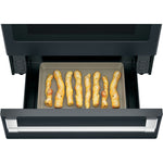 GE Café Matte Black 30" Electric Range with Built-in WiFi and No-Preheat Air Fry (5.7 Cu. Ft) - CCES700P3MD1