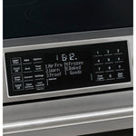 GE Café Stainless Steel 30" Electric Double Oven Range with Built-in Wifi and No-Preheat Air Fry (6.7 Cu. Ft) - CCES750P2MS1