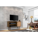 Lekedi 42" TV Stand - Rustic Brown/3D Brown Print