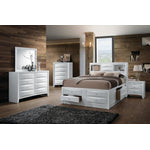 Hillary Night Table - White