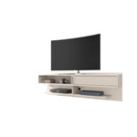 Oraibi Floating TV Stand - Off White