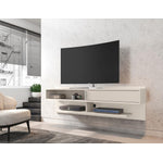 Oraibi Floating TV Stand - Off White