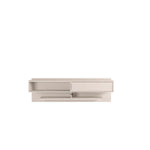 Oraibi Floating TV Stand - Off White