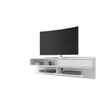 Oraibi Floating TV Stand - White