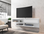 Oraibi Floating TV Stand - White