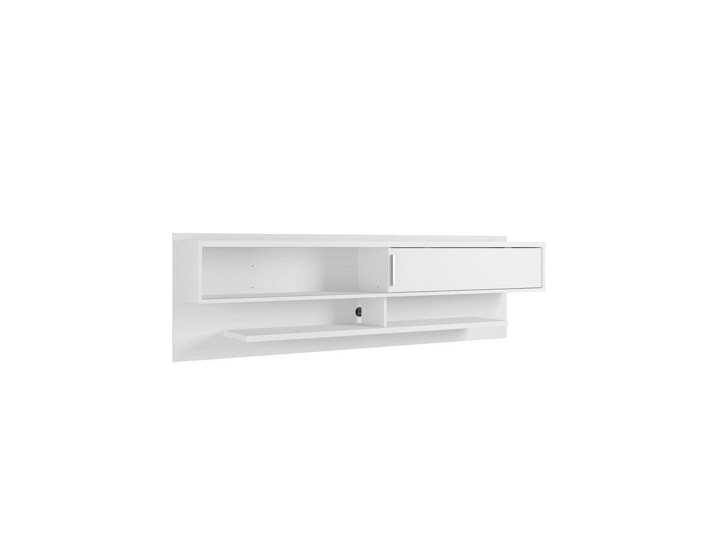 Oraibi Floating TV Stand - White