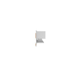 Oraibi Floating TV Stand - White