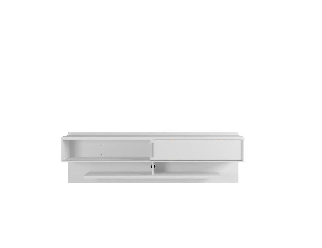 Oraibi Floating TV Stand - White
