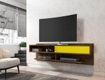Oraibi Floating TV Stand - Rustic Brown