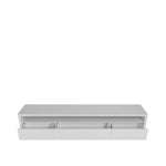 Seden 85" TV Stand - White Matte