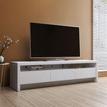 Seden 70" TV Stand - White Matte