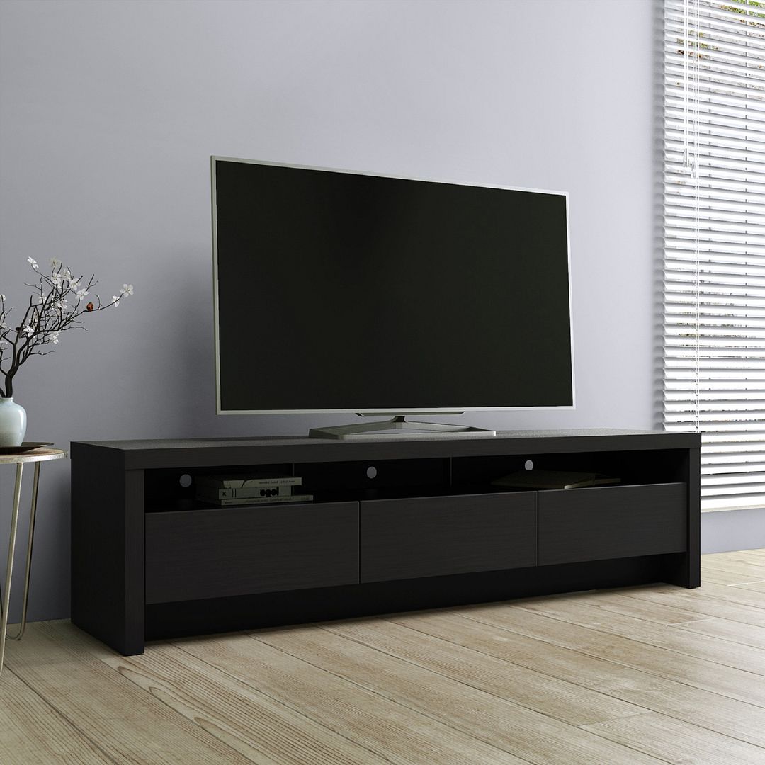 Seden 70" TV Stand - Black