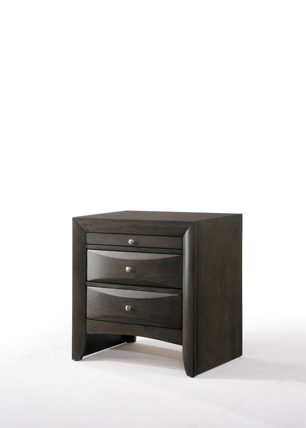 Hillary Night Table - Grey Oak