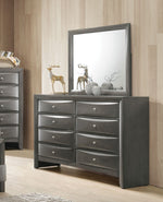 Hillary Mirror - Grey Oak