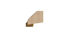 Gatutca Floating Corner Desk With Keyboard Shelf - Rustic Brown / Yellow